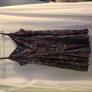 Knee length spaghetti strap summer Skater dress (xl)